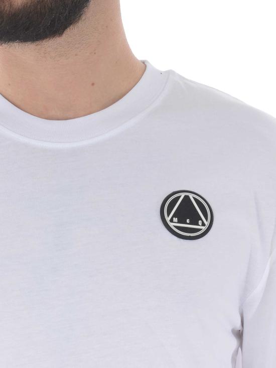  알렉산더 맥퀸 반팔 티셔츠 291571RMT869000 White - ALEXANDER MCQUEEN