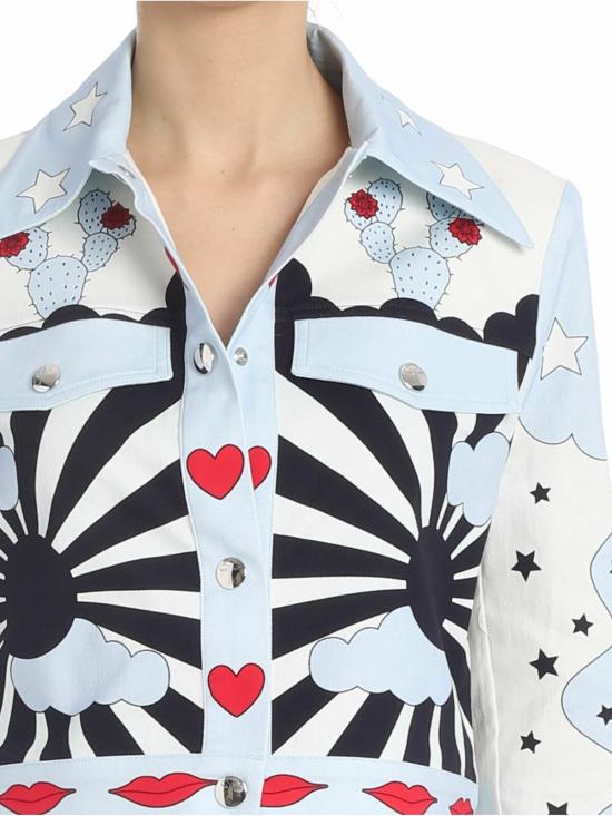  비베타 데님 자켓 91VP10960 Light Blue - VIVETTA