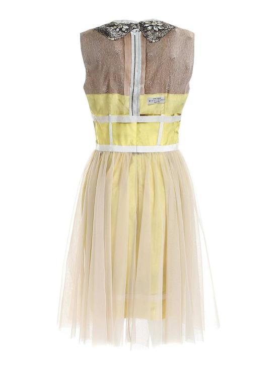  모스키노 숏 원피스 045604691888 Yellow - MOSCHINO