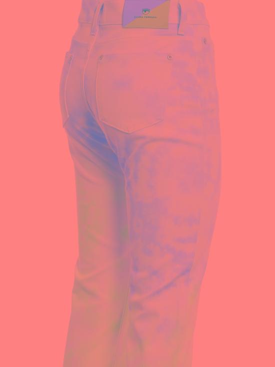  키아라 페라그니 스트레이트 팬츠 72CBB5R7505ES029003 Pink - CHIARA FERRAGNI