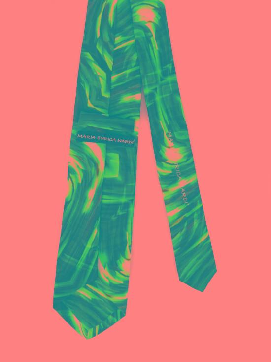  마리아 엔리카 나르디 넥타이 TP099L75146BLBK Dark Blue - MARIA ENRICA NARDI