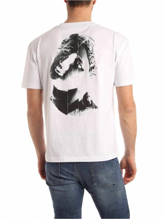 알렉산더 맥퀸 반팔 티셔츠 291571ROJ279000 White - ALEXANDER MCQUEEN