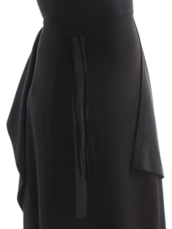  알렉산더 맥퀸 미디 스커트 567366RNF111000 Black - ALEXANDER MCQUEEN