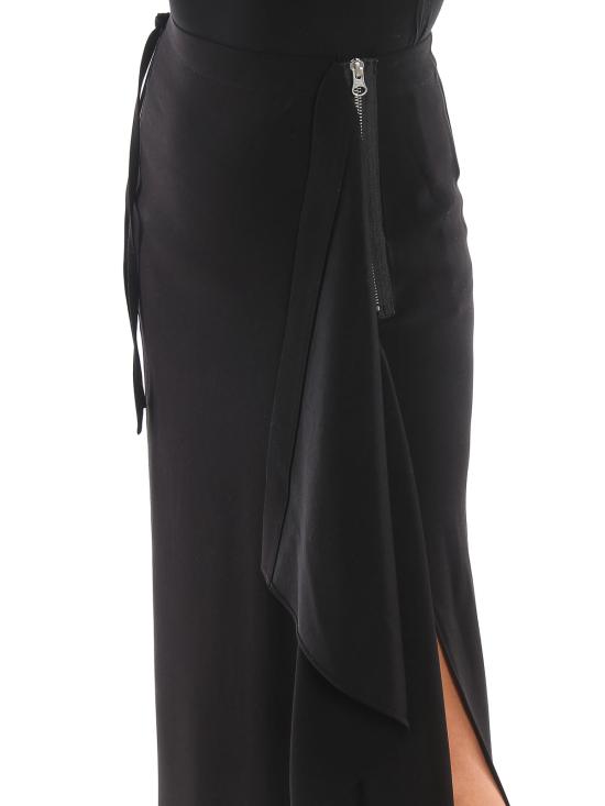  알렉산더 맥퀸 미디 스커트 567366RNF111000 Black - ALEXANDER MCQUEEN