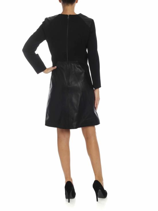  칼라거펠트 미디 원피스 96KW1904999 Black - KARL LAGERFELD