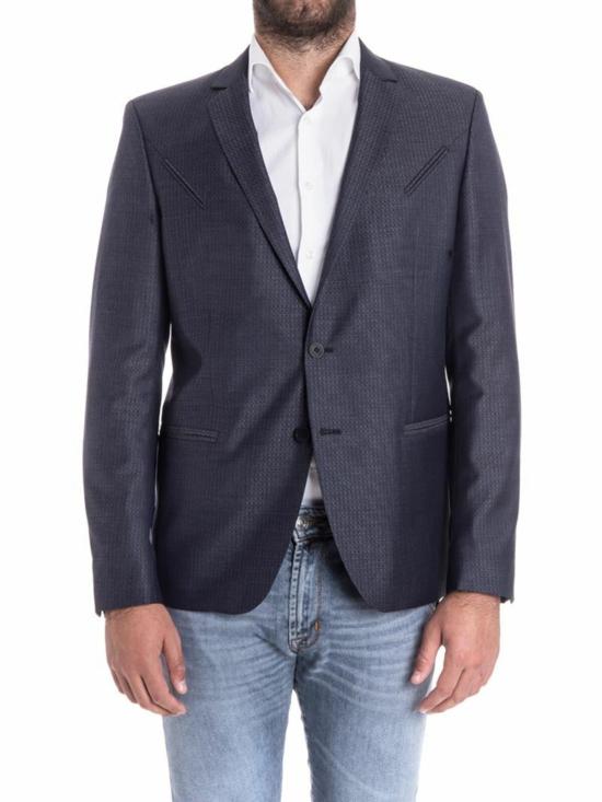  칼라거펠트 수트 자켓 155114572001690 Blue - KARL LAGERFELD