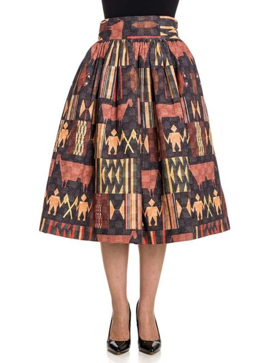  스텔라진 미디 스커트 JG01500S29570036 Multicolour