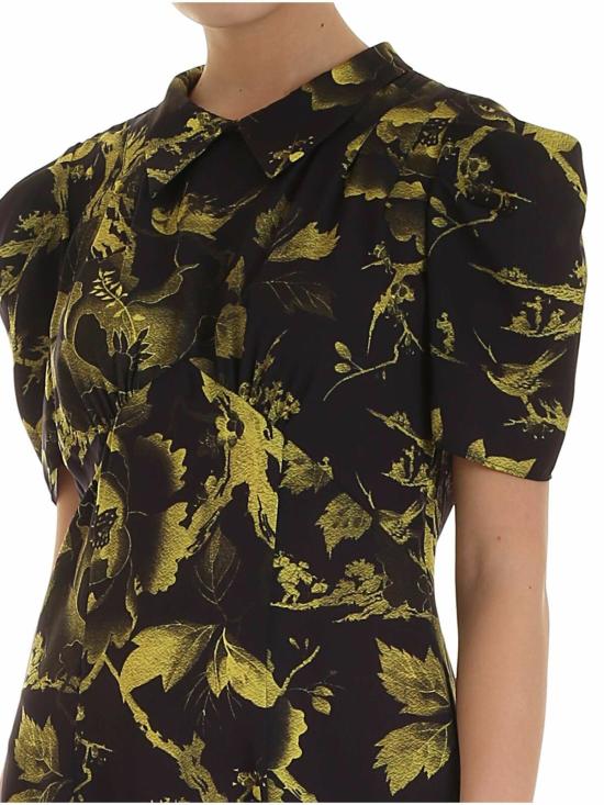  알렉산더 맥퀸 미디 원피스 580869ROF061000 Black - ALEXANDER MCQUEEN