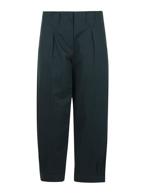  겐조 스트레이트 팬츠 2PA0229CU53 Dark Green