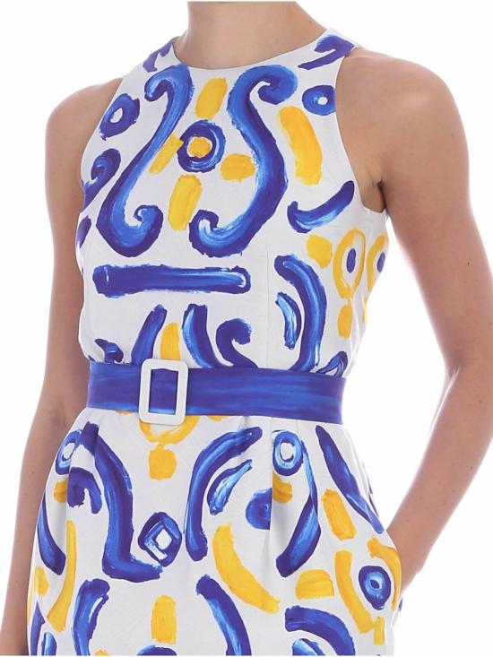  모스키노 숏 원피스 047704561299 Multicolour - MOSCHINO