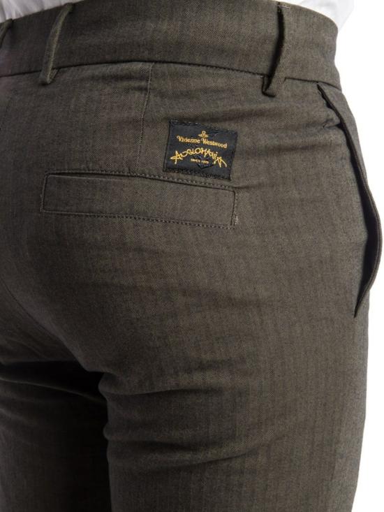  비비안웨스트우드 수트 팬츠 66076074J330007 Green - VIVIENNE WESTWOOD