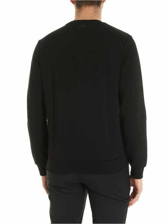  칼라거펠트 긴팔 티셔츠 705081592910990 Black - KARL LAGERFELD