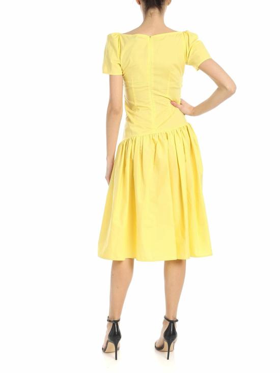  비베타 미디 원피스 91VP570115 Yellow - VIVETTA