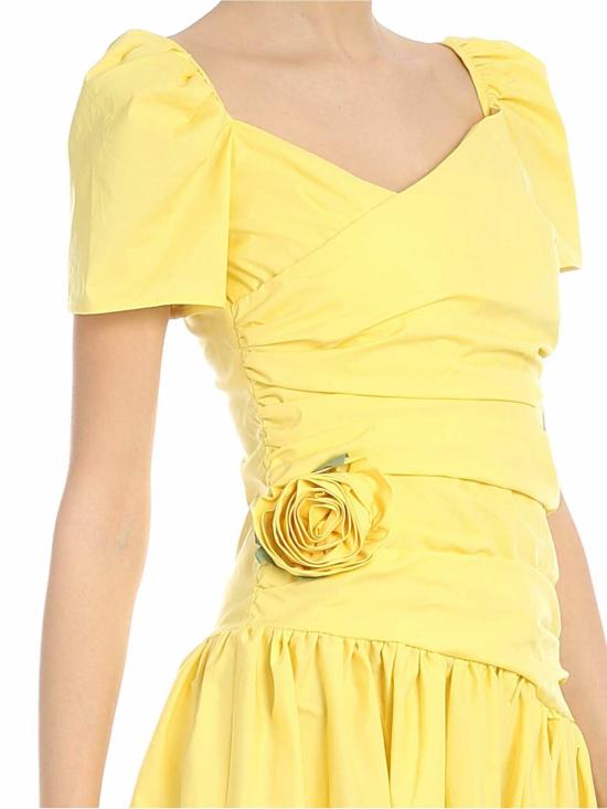  비베타 미디 원피스 91VP570115 Yellow - VIVETTA