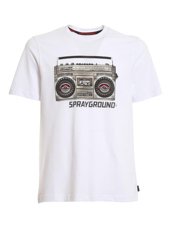  스프레이그라운드 반팔 티셔츠 SP156WHT White
