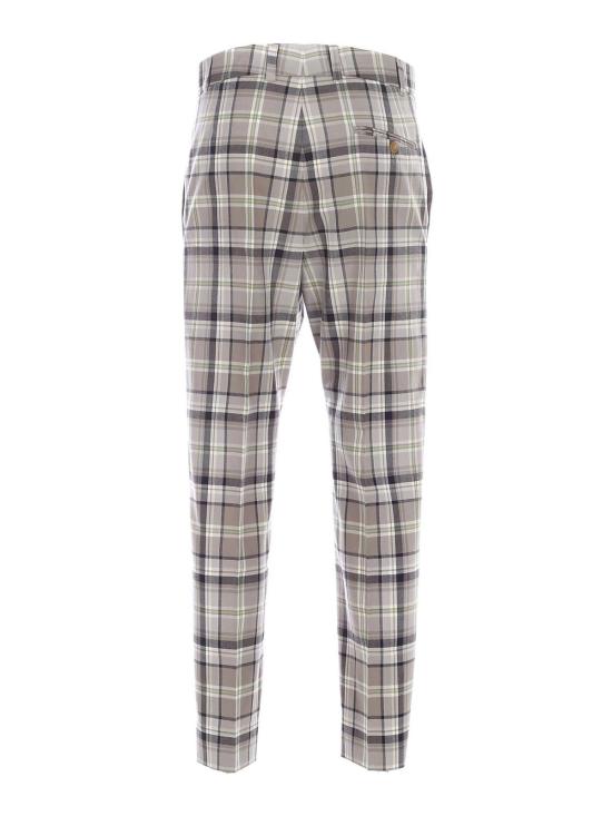  비비안웨스트우드 스트레이트 팬츠 12030003W003JSIO202 Grey - VIVIENNE WESTWOOD