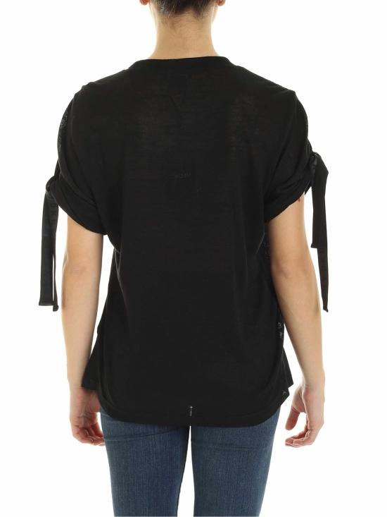  디케이엔와이 반팔 티셔츠 P0AACENVPLK BLACK - DKNY