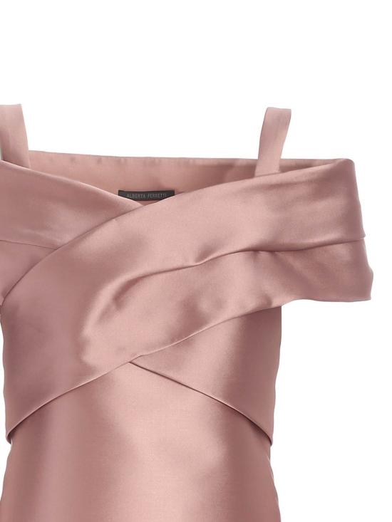  알베르타 페레티 미디 원피스 040416360187 Pink - ALBERTA FERRETTI