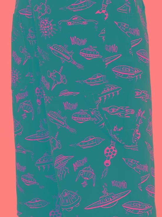  모스키노 숏팬츠 035220511555 Black - MOSCHINO