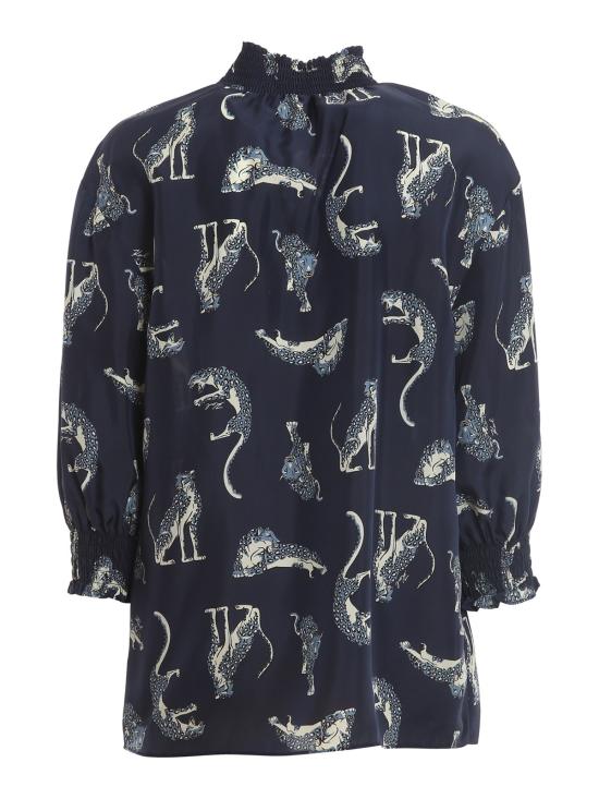  칼라거펠트 블라우스 221W1605P84 Blue - KARL LAGERFELD