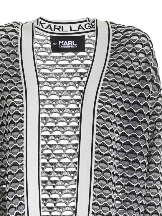  칼라거펠트 가디건 211W2006101 Black - KARL LAGERFELD