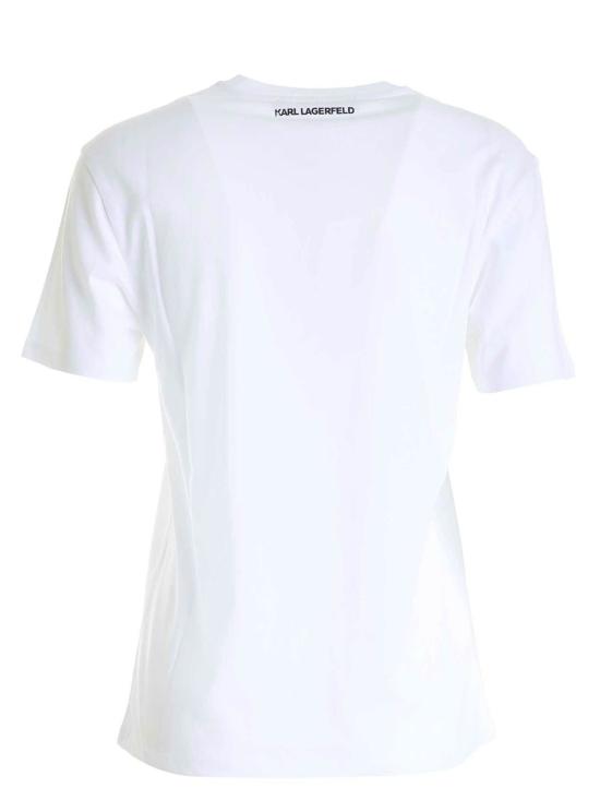  칼라거펠트 반팔 티셔츠 205W1718100 White - KARL LAGERFELD