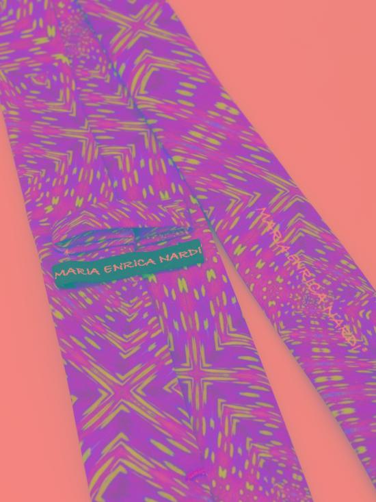  마리아 엔리카 나르디 넥타이 TP016L75146ORSK Orange - MARIA ENRICA NARDI