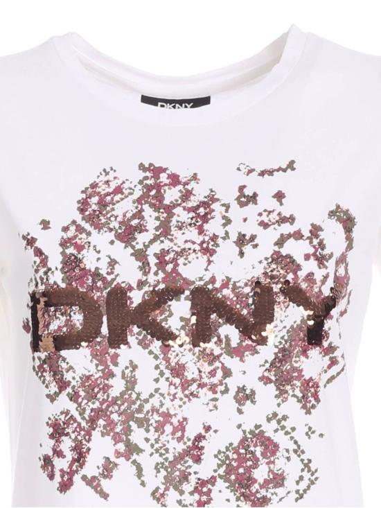  디케이엔와이 반팔 티셔츠 P1GQVDNAWHITE - DKNY