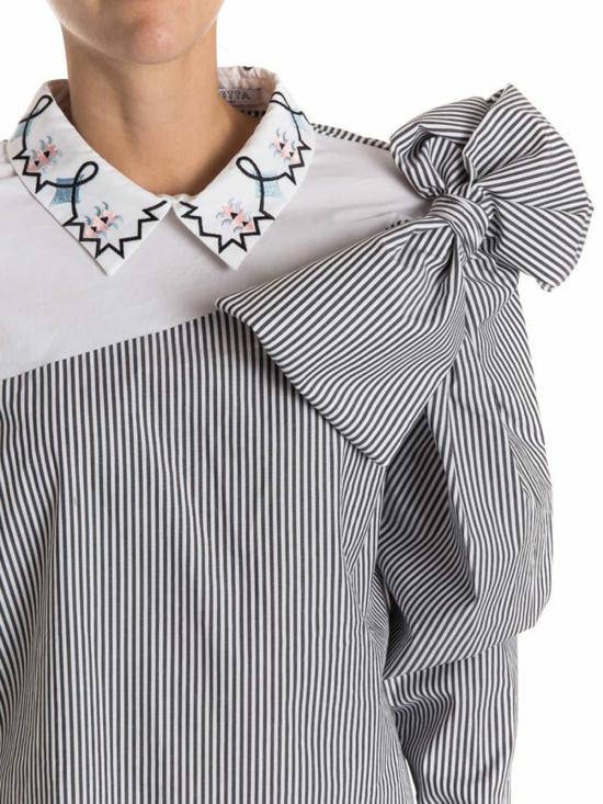  비베타 블라우스 74VP29093 White - VIVETTA