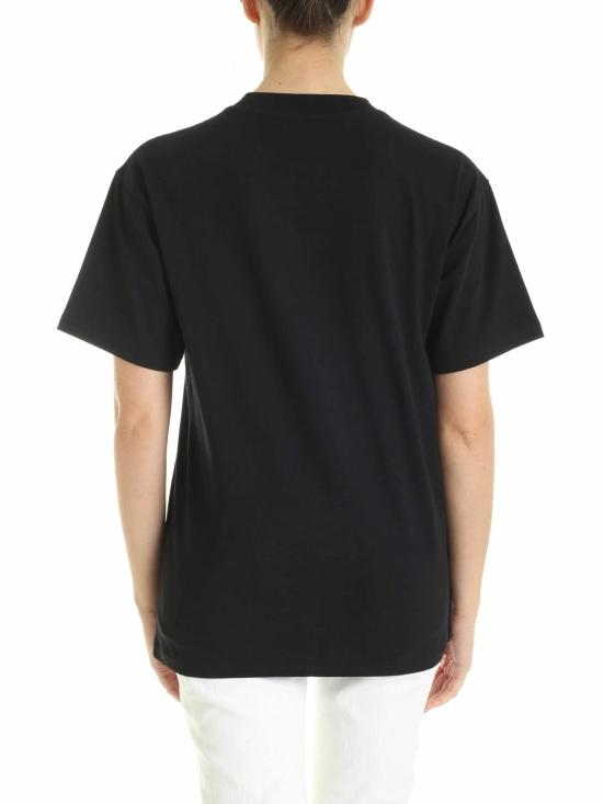  알렉산더 맥퀸 반팔 티셔츠 583305ROT101000 BLACK - ALEXANDER MCQUEEN