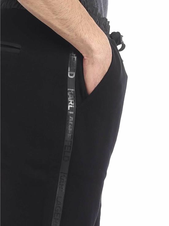 칼라거펠트 스트레이트 팬츠 705085591905990 Black - KARL LAGERFELD