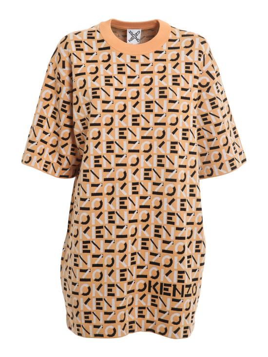  겐조 숏 원피스 FC52RO6373SA36 Orange