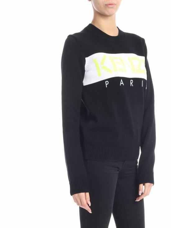  겐조 긴팔 티셔츠 2TO57380899 Black - KENZO