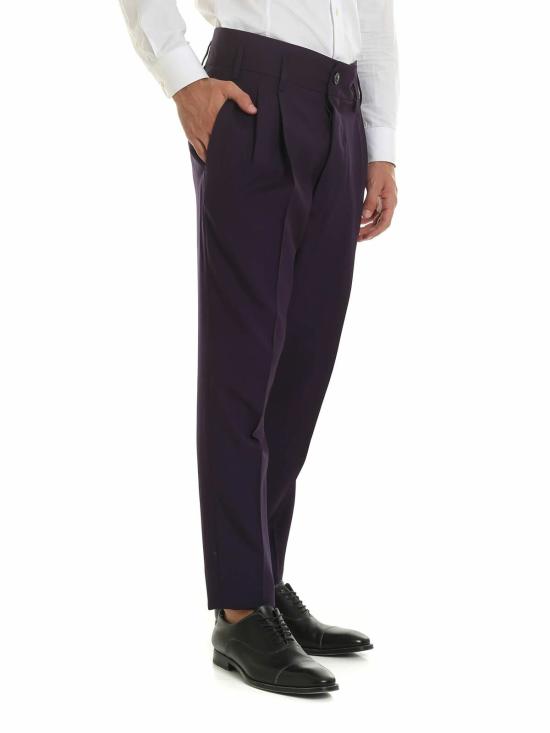  비비안웨스트우드 수트 팬츠 S25KA0591S47883392 Purple - VIVIENNE WESTWOOD