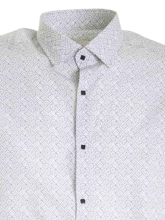  칼라거펠트 긴팔 셔츠 60500351168519 White - KARL LAGERFELD