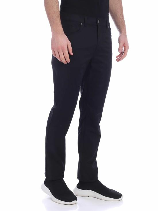  모스키노 데님 팬츠 035402191555 Black - MOSCHINO