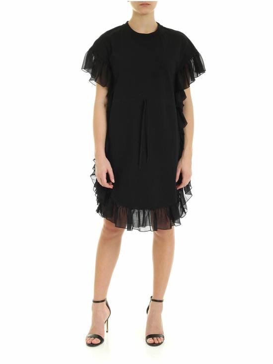  씨바이클로에 숏 원피스 CHS20UJR21082001S Black