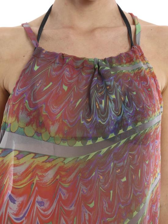  마리아 엔리카 나르디 미디 스커트 VM1545375REGY Multicolour - MARIA ENRICA NARDI