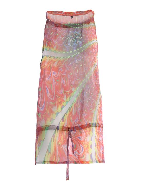  마리아 엔리카 나르디 미디 스커트 VM1545375REGY Multicolour