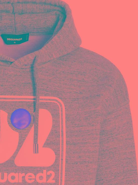  디스퀘어드2 후드 티셔츠 S71GU0564S25148858M Grey - DSQUARED2