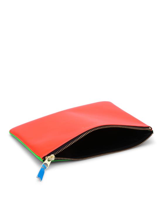  꼼데가르송 지갑 SA5100SFSUPERFLUOGREENORANGE Multicolour - COMME DES GARCONS