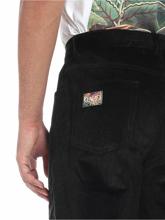  겐조 스트레이트 팬츠 5PA3121MF53 Green - KENZO