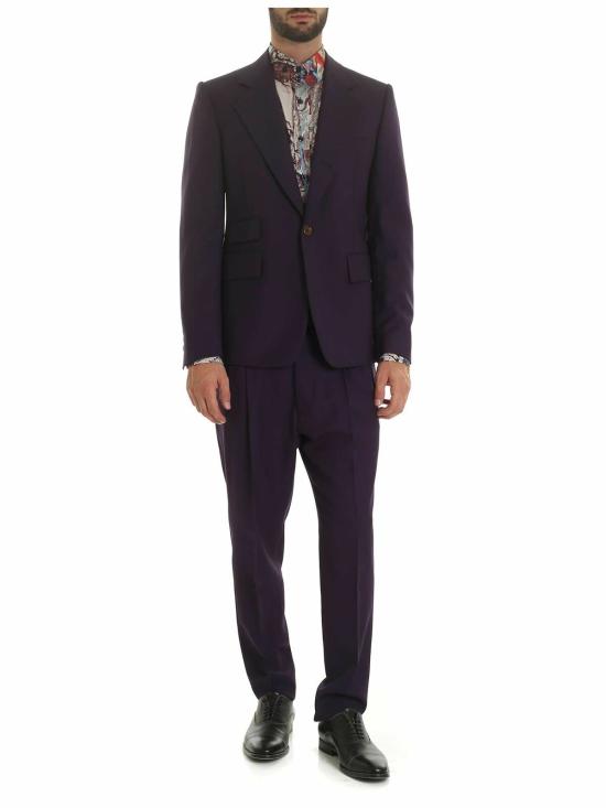  비비안웨스트우드 수트 자켓 S25BN0411S47883392 Purple - VIVIENNE WESTWOOD