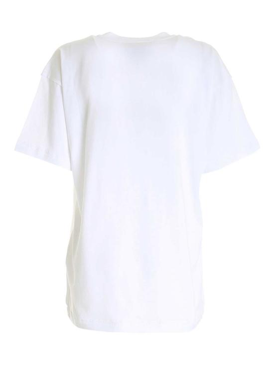  모스키노 반팔 티셔츠 070204401001 White - MOSCHINO