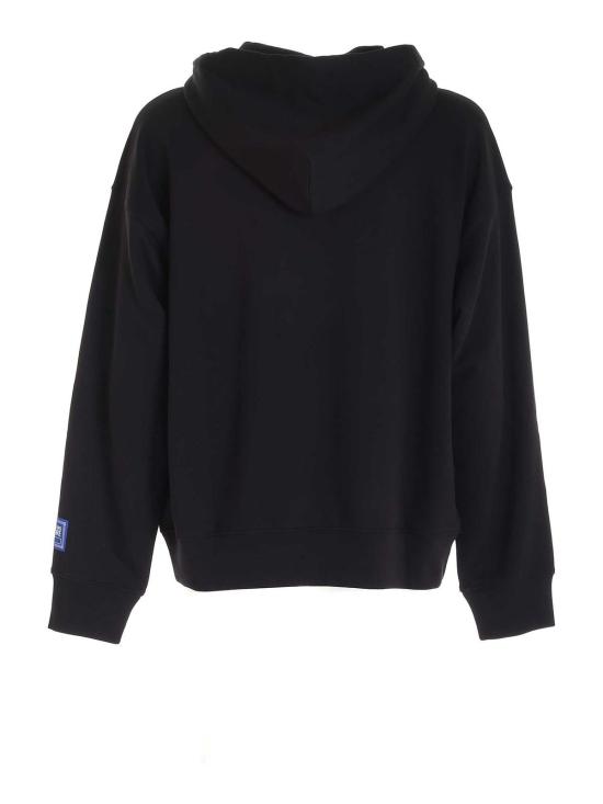  베르사체 후드 티셔츠 71GAIP04CF00P899 Black - VERSACE