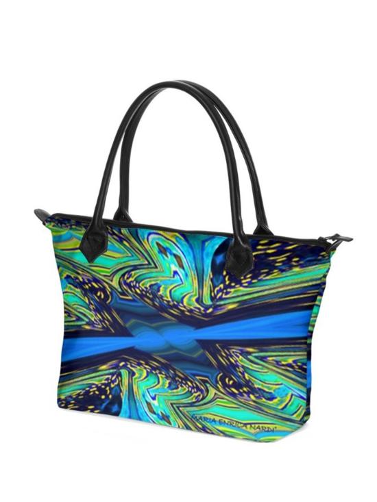  마리아 엔리카 나르디 토트백 WB155L4731GRBL Multicolour - MARIA ENRICA NARDI
