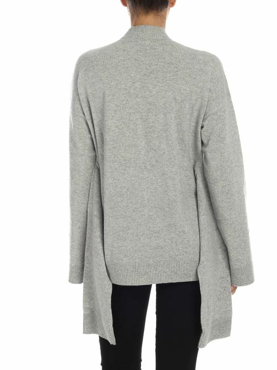  칼라거펠트 긴팔 티셔츠 96KW2002GREYMELANG Grey - KARL LAGERFELD