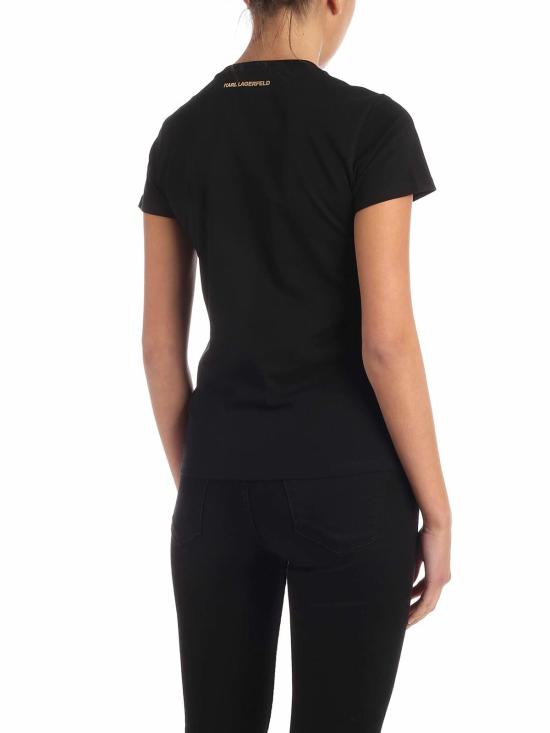  칼라거펠트 반팔 티셔츠 96KW1711999 Black - KARL LAGERFELD