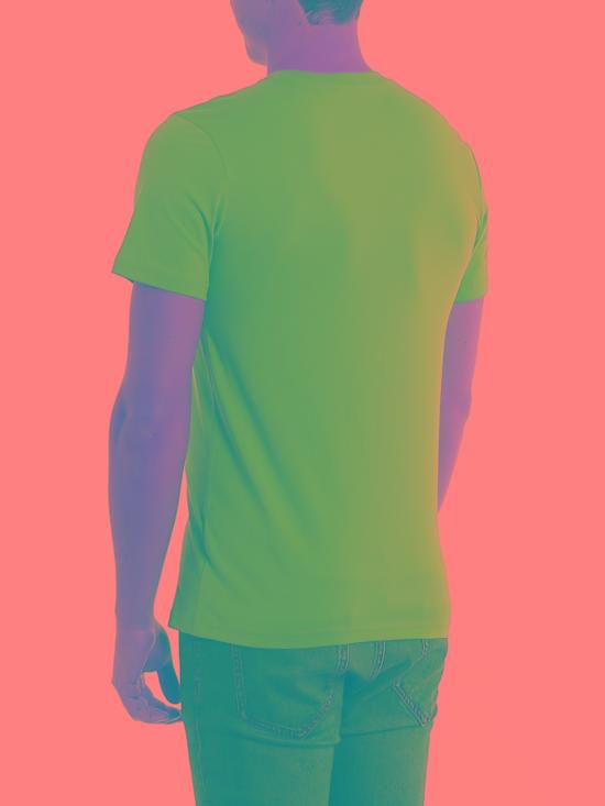  모스키노 반팔 티셔츠 70520401319 Blue - MOSCHINO