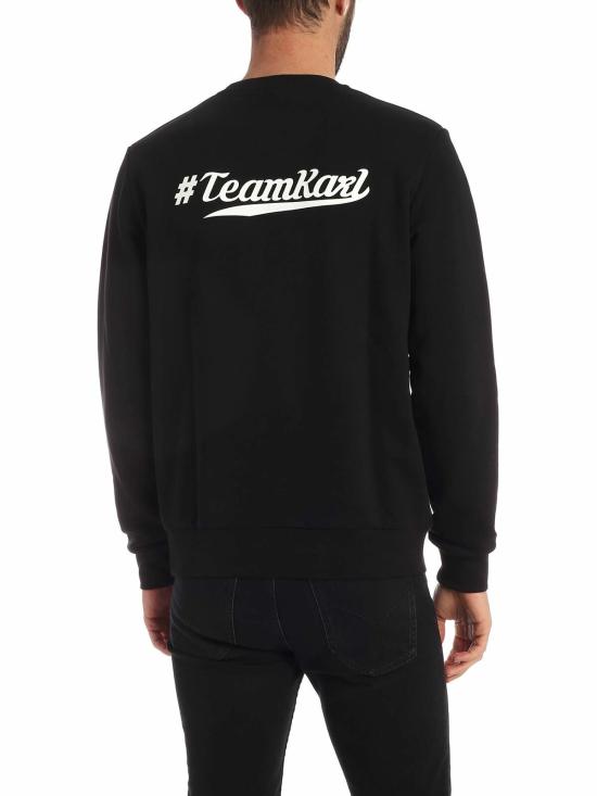  칼라거펠트 긴팔 티셔츠 705011592910990 Black - KARL LAGERFELD